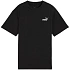 Koszulka dla dzieci Puma ESS Small No.1 Logo Relaxed Tee czarna 684920 01