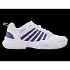 Sneakersy K-swiss COURT EXPRESS 2 CLAY WHITE/PURPLE HAZE/NEON LAVENDER-M (94429-151-M)