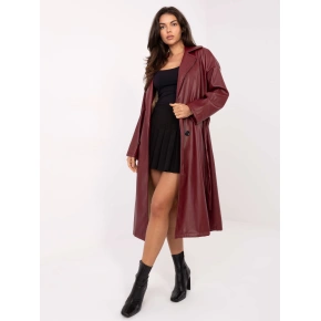 Dámský kabát IT EN A8393.81 Bordó - FPrice