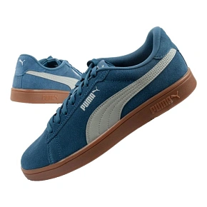 Puma buty sportowe męskie sneakersy Smash 3.0 skórzane klasyczne modne niebieskie