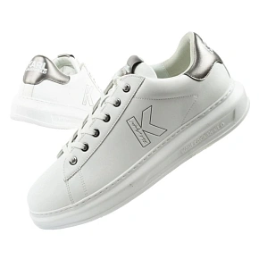Karl Lagerfeld buty męskie sneakersy Kapri skóra naturalna białe