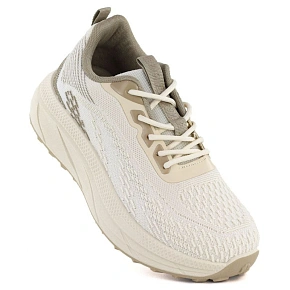 Półbuty sportowe damskie na platformie beżowe Big Star TT274318 Półbuty sportowe damskie na platformie beżowe Big Star TT274318