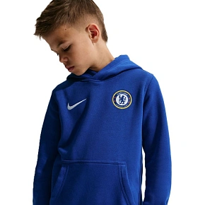 Bluza z kapturem Nike Junior Chelsea Londyn Club II3725-452 Bluza z kapturem Nike Junior Chelsea Londyn Club II3725-452