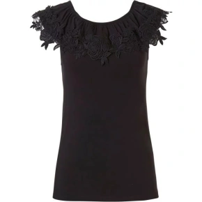 Damski top plażowy 46201-122-1 Czarny - Pastunette