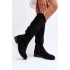 Sznurowane botki HY66-150 192098 czarny - Podążaj za modą