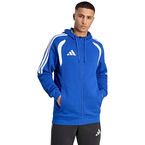 Bluza męska adidas Tiro 26 League Sweat Full Zip Hoodie niebieska KF9105 pánské