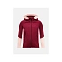 Bluza PEAK PERFORMANCE Jr Rider Essentials Zip Hood bordowy