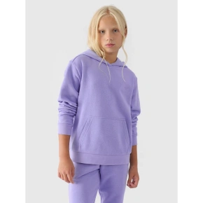 Bluza dresowa nierozpinana z kapturem dziewczęca 4F Junior 4FJWMM00TSWSF1316-32S Bluza dresowa nierozpinana z kapturem dziewczęca 4F Junior 4FJWMM00TSWSF1316-32S