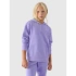 Bluza dresowa nierozpinana z kapturem dziewczęca 4F Junior 4FJWMM00TSWSF1316-32S
