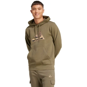Bluza męska adidas Camo oliwkowa JM6379 pánské