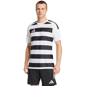 Koszulka męska adidas Hooped 26 Jersey biało-czarna KS6949 pánské Koszulka męska adidas Hooped 26 Jersey biało-czarna KS6949 pánské