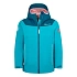 Kurtka Trollkids Bergen Waterproof mgła akwamarynowa/niebieski portowy/brzoskwinia mellow (611-137)