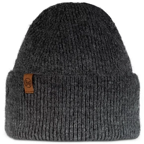 Buff Marin Knitted Hat Beanie 13232490110 Szare One size