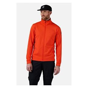 Bluza męska ROSSIGNOL Mid Layer Thin pomarańczowa pánské Bluza męska ROSSIGNOL Mid Layer Thin pomarańczowa pánské