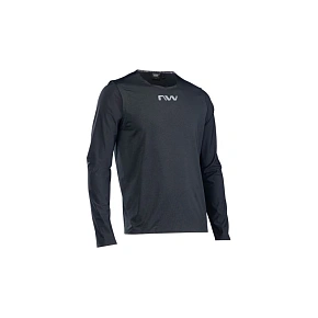 Bluza rowerowa NORTHWAVE Crew Pro Long Sleeve Jersey czarny Bluza rowerowa NORTHWAVE Crew Pro Long Sleeve Jersey czarny