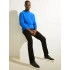 Bluza męska z kapturem U1YA22FL03P - G7K7 - Jasnoniebieski - Guess