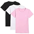 T-shirt damski (ZESTAW KOSZULEK 3 SZT.) 4F 4FWMM00TTSHF3306-10S-20S-56S