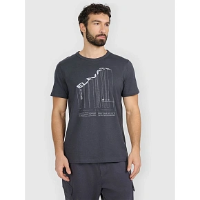 T-shirt regular z nadrukiem męski 4F 4FRAW25TTSHM3845-22S