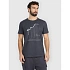 T-shirt regular z nadrukiem męski 4F 4FRAW25TTSHM3845-22S