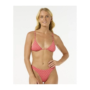 Stanik kąpielowy RIP CURL Shell Cove Sliding Tri czerwony Stanik kąpielowy RIP CURL Shell Cove Sliding Tri czerwony