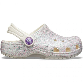 Klapki Crocs Classic Glitter Clog Jr 205441 159 Klapki Crocs Classic Glitter Clog Jr 205441 159