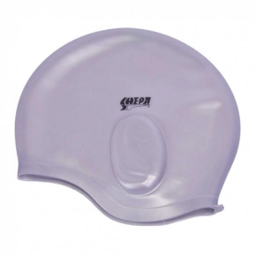 Czepek silikon Shepa Ucho srebrny B28 Czepek silikon Shepa Ucho srebrny B28