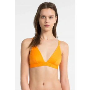 Biustonosz na fiszbinach QF4945E-5FQ pomarańczowy - Calvin Klein