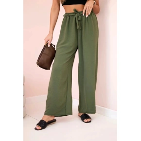 Spodnie damskie 5878 khaki - Kesi