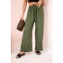 Spodnie damskie 5878 khaki - Kesi