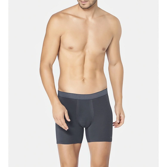 Pánské boxerky men Ever Fresh Short 2P tmavě šedé - Sloggi