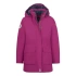 Kurtka puchowa dla dziewczynki Trollkids Girls Alesund Coat wodoodporna różowa (301-235)