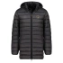 Kurtka męska Geographical Norway AMIGOMAP LONG HOOD DB BLACK MEN 233 BLACK (WZ5085H/GN-NOIR)