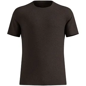 Koszulka  z krótkim rękawem męska Odlo ESSENTIAL 365 T-shirt crew neck s/s brązowa pánské