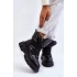 Damskie ocieplane buty za kostkę SG-175B - Mix Feet