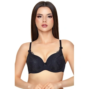 Biustonosz damski Nikola czarny - Jagoda