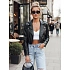 Dámské koženková bunda TY5370 černá - FashionStreet
