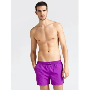 Szorty męskie F92T00TEL27 fioletowy - Guess