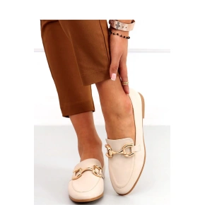 Buty damskie / mokasyny MM-848 jasny beż - Lovery