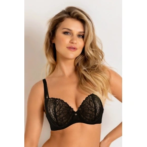 Biustonosz damski PATI PUSH UP 19238 Czarny - Mediolano