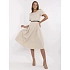 Dámské šaty MI SK A2328.41 béžové - FPrice
