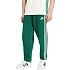 Spodnie męskie adidas Essentials 3-Stripes Fleece Tapered Cuffed zielone KY4129