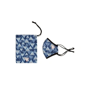 Bawełniany płaszcz unisex W0YZ14WDXC0-P0TR niebiesko-biały - Guess