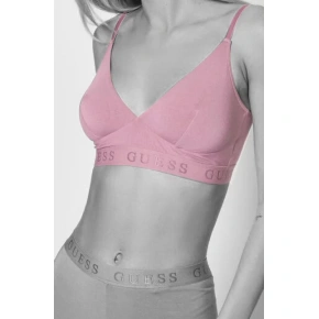 Biustonosz sportowy damski O1BC20JR06U - G6E8 - Pastelowy róż - Guess