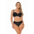Damski dwuczęściowy strój kąpielowy Lucerne 1 S730V1LC1 Black - Self