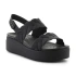 Sandały Crocs Brooklyn Woven Low Wedge W 209977-060