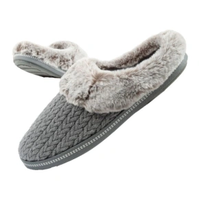 Skechers kapcie damskie Cozy Campfire laczki ocieplane modne dámské