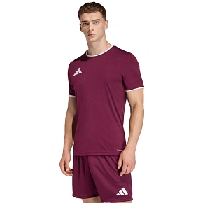 Koszulka męska adidas Entrada 26 Jersey bordowa JZ2507 pánské Koszulka męska adidas Entrada 26 Jersey bordowa JZ2507 pánské