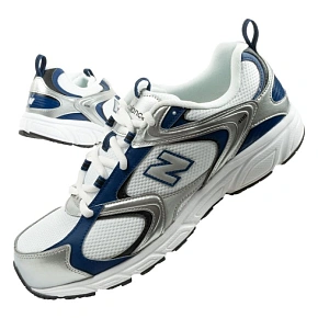 New Balance 408 buty sportowe męskie sneakersy modne wygodne białe srebrne New Balance 408 buty sportowe męskie sneakersy modne wygodne białe srebrne