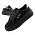 Lee Cooper buty sportowe damskie trampki modne czarne wygodne dámské