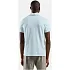 Koszulka męska ODLO Polo shirt s/s ESSENTIAL SOLID niebieska pánské